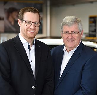 Thomas und Franz Josef Schönauen - Geschäftsführer der Schönauen Autohaus GmbH & Co. KG