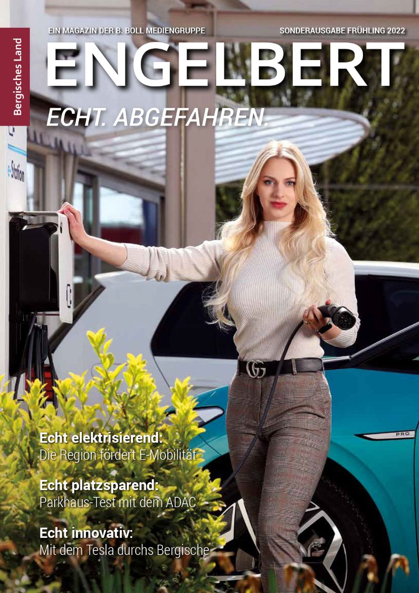 Titelseite vom ENGELBERT echt abgefahren Das Automagazin aus dem Bergischen